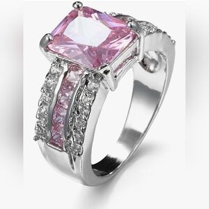 925 Sterling silver Pink Topaz